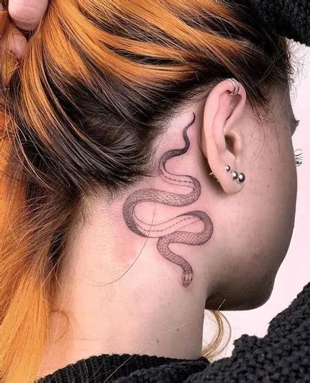 snake neck tattoo meaning.